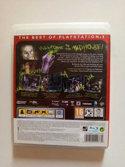 Jogo Batman Arkham Asylum