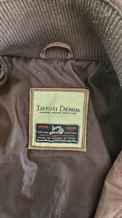 Casaco - Tiffosi Denim- 100% pele genuina