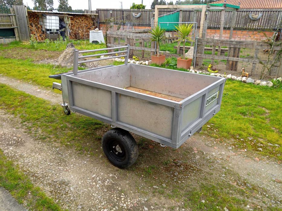 Atrelado para motocultivador