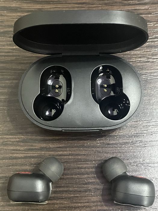 Навушники бездротові вакуумні AirDots 2 Bluetooth (Чорні)