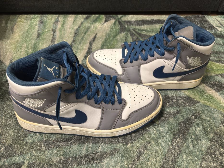 Buty Air jordan 1 mid True Blue r44
