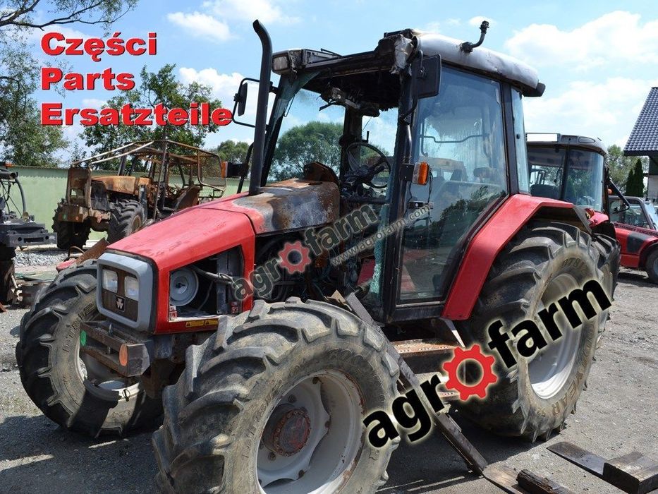 Massey Ferguson 6140 części, skrzynia biegów, oś