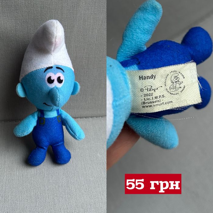 Іграшки брелоки Mc Donalds смурф паддінгтон амням