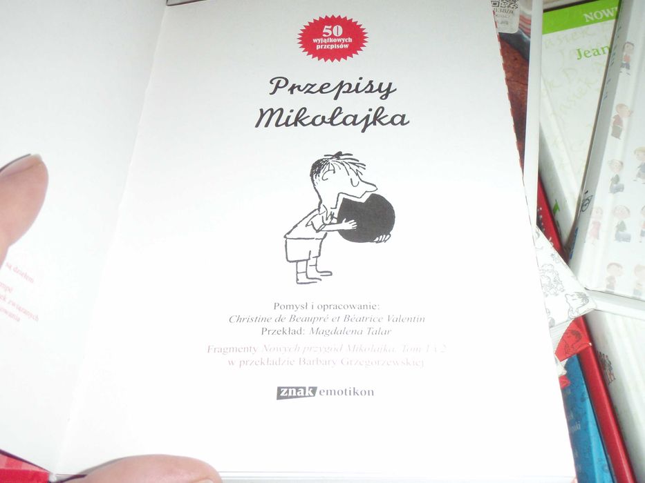 MIKOŁAJEK 3 części Sempe Goscinny + Jaśki + Przepisy Mikołajka