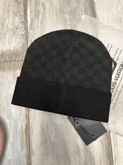 Czapka Louis Vuitton Czarna Beanie