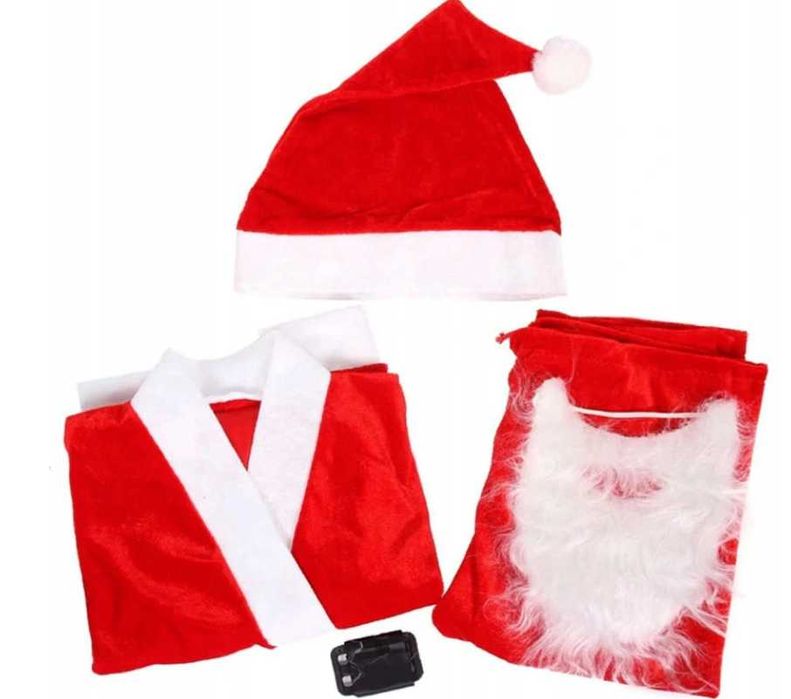 Strój świętego Mikołaja, Gwiazdora