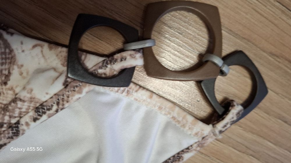 Bikini, dół,  print, panterka, calzedonia