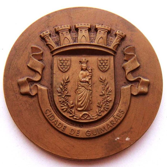Medalha de Bronze Desporto Primeiros Jogos Juvenis de Guimarães 1972