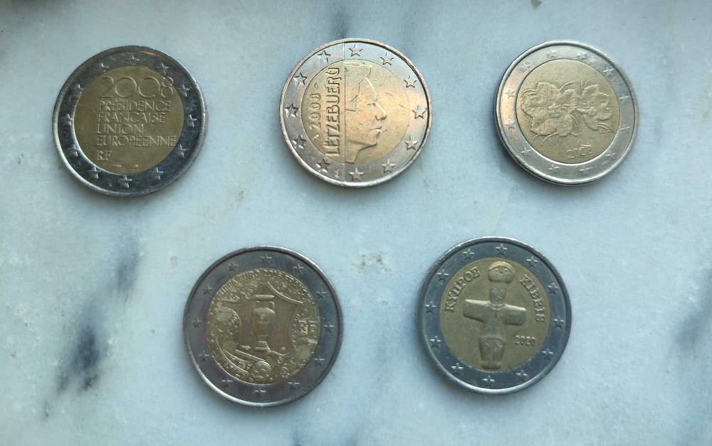 Moedas de 2 €para colecionadores