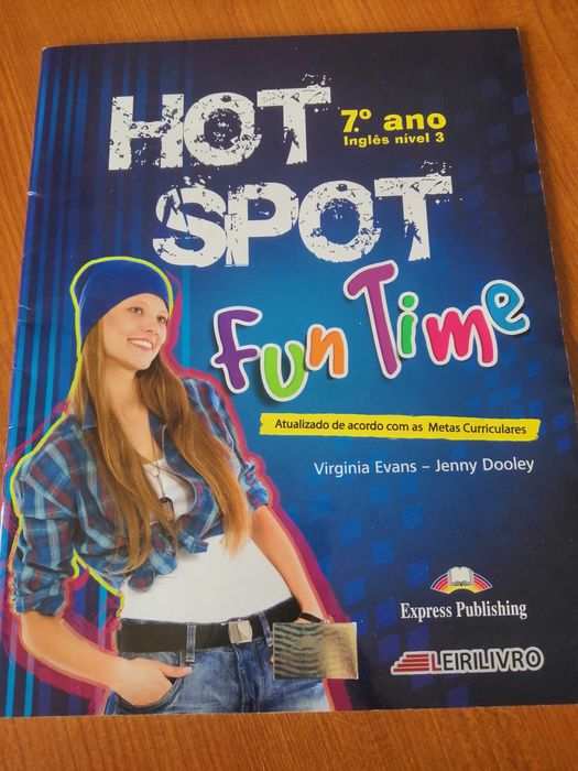 Hot Spot livro de inglês do 7º ano