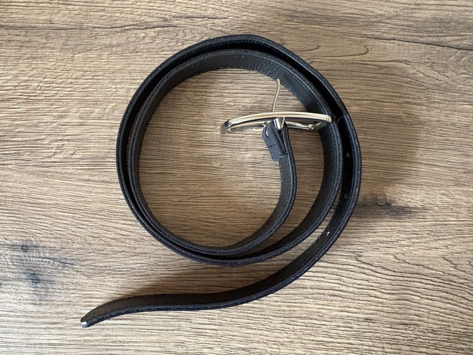 Czarny pasek damski 95 cm