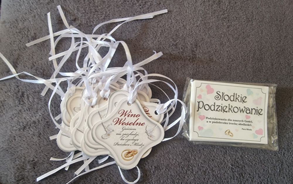 Sprzedam dekoracje Ślubne