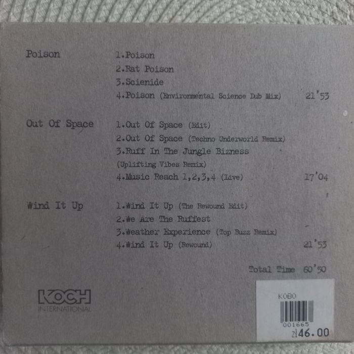 Box Set CD PRODIGY cz.1 cz.2 cz.3 3x3 single - w sumie 9 singli.