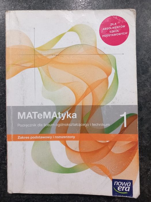 Matematyka 1 zakres podstawowy i rozszerzony