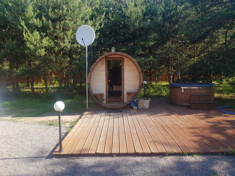 Sauna Beczka 300cm Harvia Led Sauny Ogrodowe Balie Banie Producent LT.