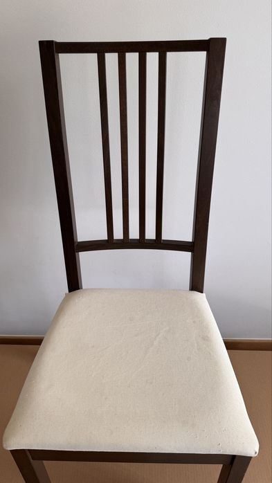 Mesa IKEA Bjursta extensível + 6 cadeiras