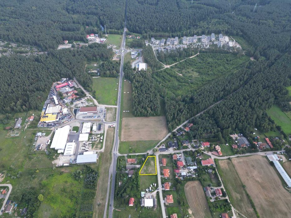 Działka plac do wynajęcia Dywity