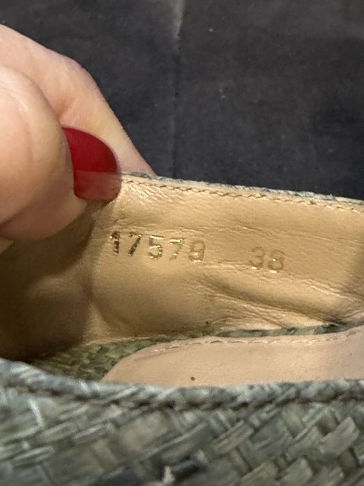 Босоножки танкетки Dolce & Gabbana