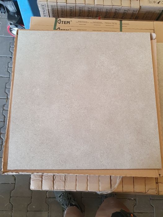 Płytki gres Atlas Grey 60x60 rekt. Atem GAT.1
