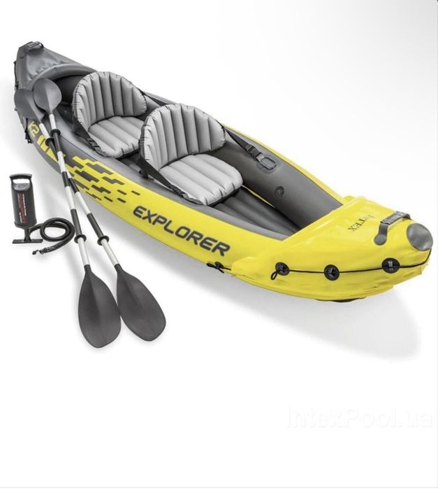 Байдарка надувная Intex 68307 Explorer K2 каяк
