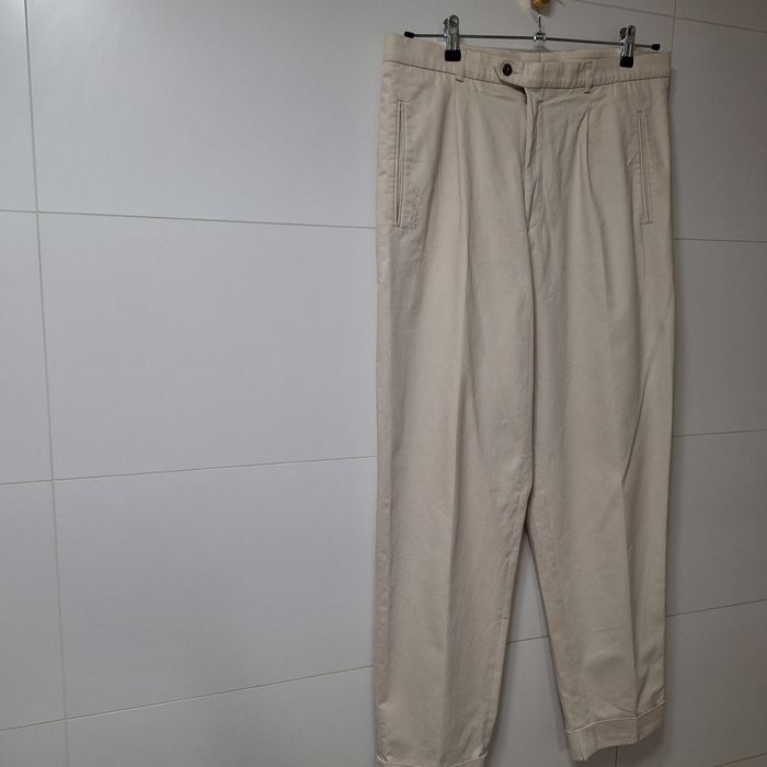 Bawełniane, z kieszeniami spodnie Golfino designed in Germany