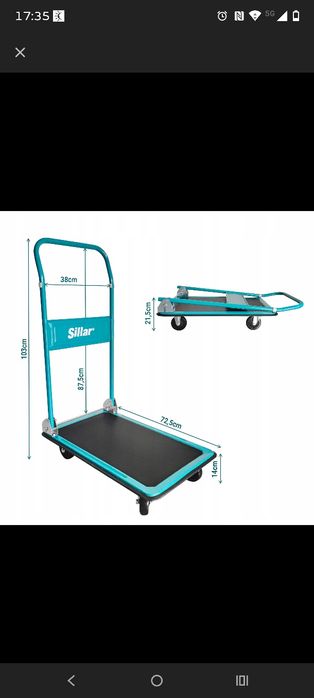 Wózek transportowy sillar