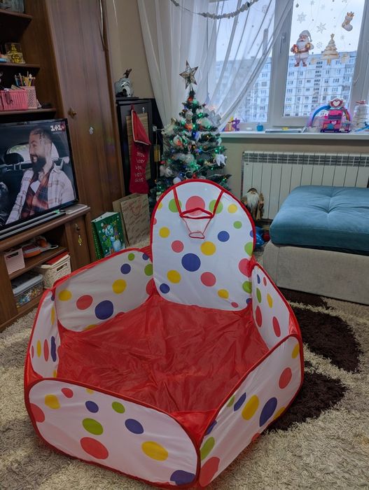 Дитячий сухий басейн (манеж )з кульками