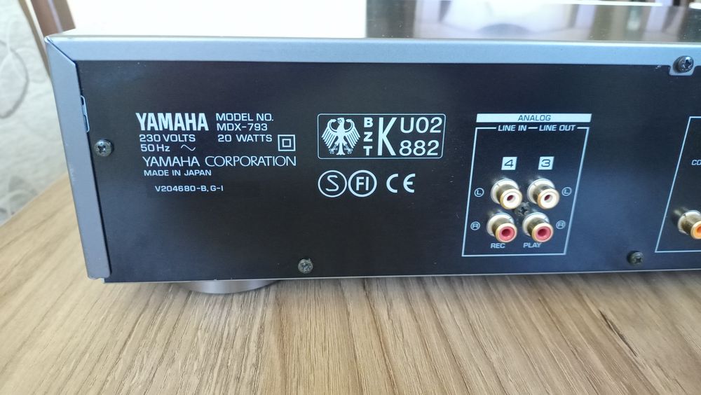 Yamaha MDX-793 Minidisc Recorder/ Natural Sound (cena z wysyłką)