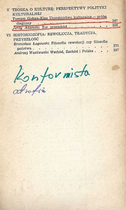 Gwałt i Perswazja. Antologia publicystyki z lat 1981 - 1983.
