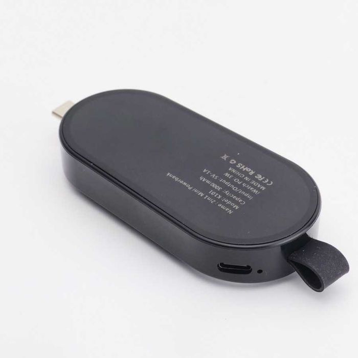 Mini Power Bank 3000 mAh USB C + Apple Watch - NOWY
