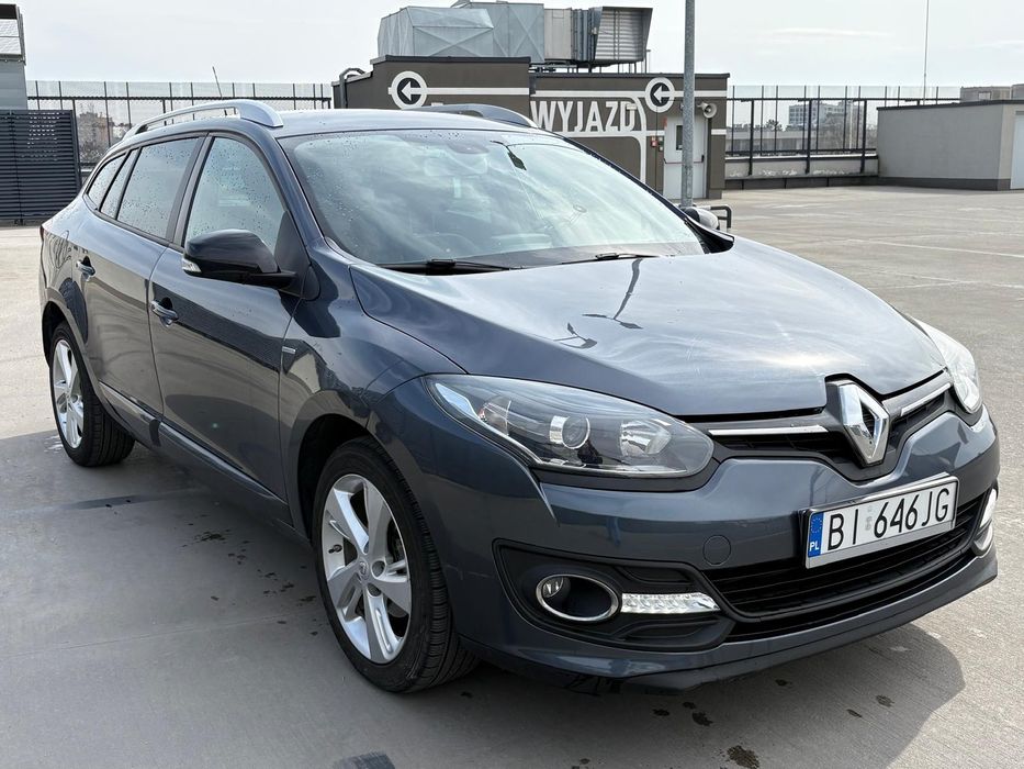 Renault Megane 2015 rok benzyna turbo wersja Limited zadbany