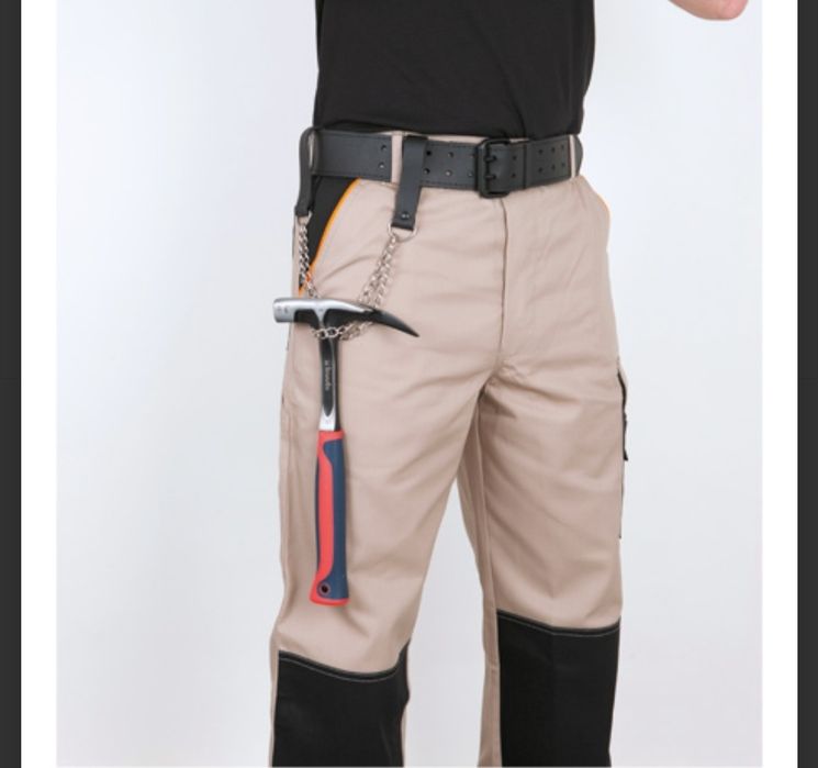 цепь для молотка с 2 кожаными петлями