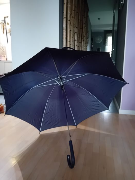 Parasol duzy granatowy