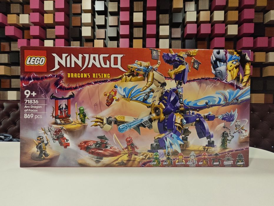 Конструктор LEGO Ninjago 71836 Arc Dragon of Focus (869 Деталей