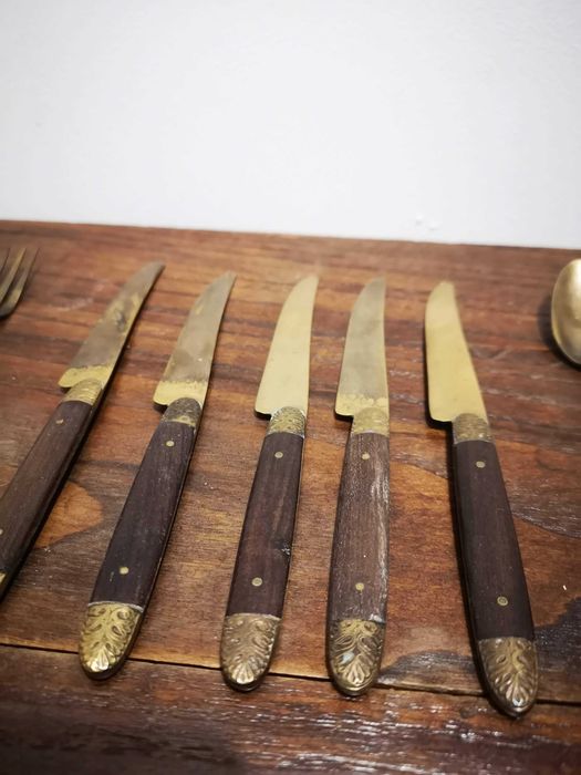 Talheres antigos em latão | século XVIII