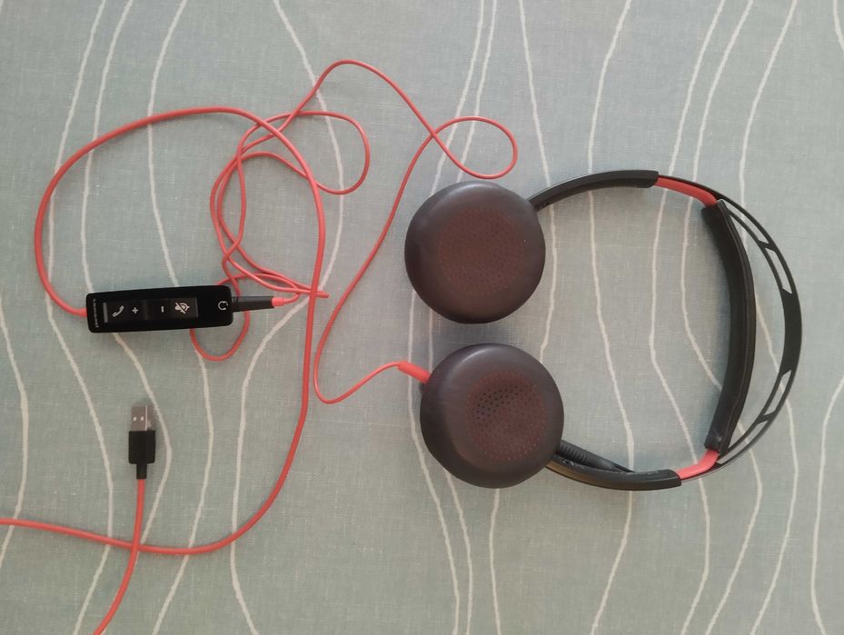 Plantronics Blackwire C5220T - Auscultadores Como Novo (Ideal Teletrabalho)