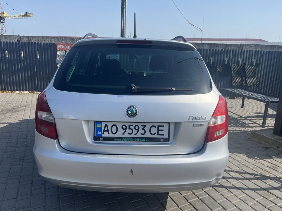 Skoda fabia 1,4 2012 рік