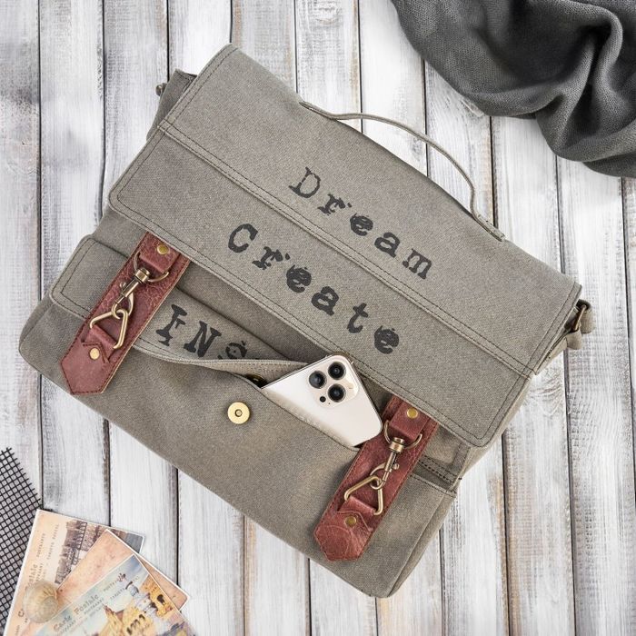 Torba męska ze skóry wegańskiej Paolo Peruzzi E-08-MC