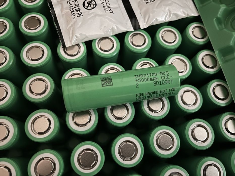 Оригінал Samsung 50S 5000 mAh 2026 рік Високотокові акумулятори