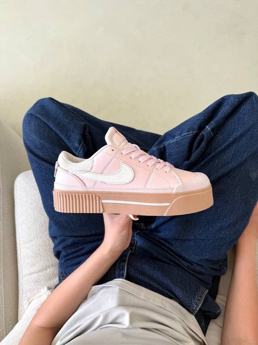 ХІТ СЕЗОНУ! Nike Court legacy 36 37 38 39 40 41 найк рожеві