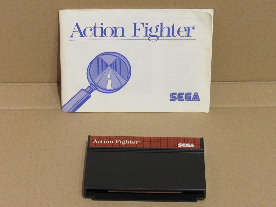 Jogo Sega Master System Action Fighter #2 completo