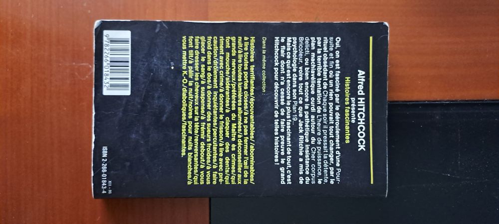 Livro- Hitchcock- Histoires Fascinantes