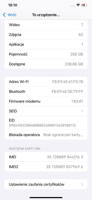 iPhone XS Max 256 GB