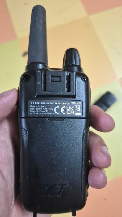 Midland XT60 e Baofeng UV13ProV2 Rádios Airsoft
