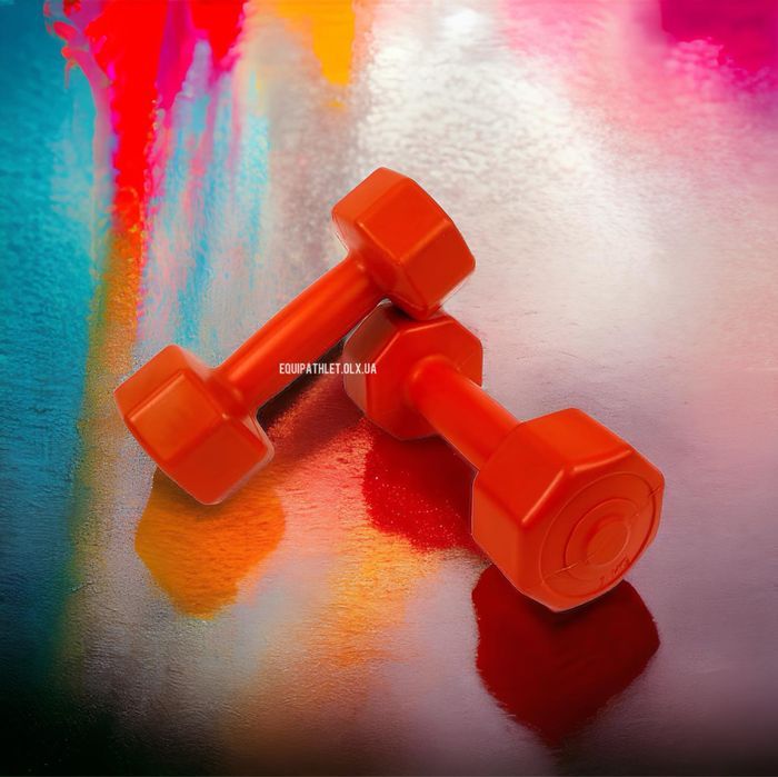 Гантелі для фітнесу 1кг для спорту гантели (також є 2кг 3кг 4кг )