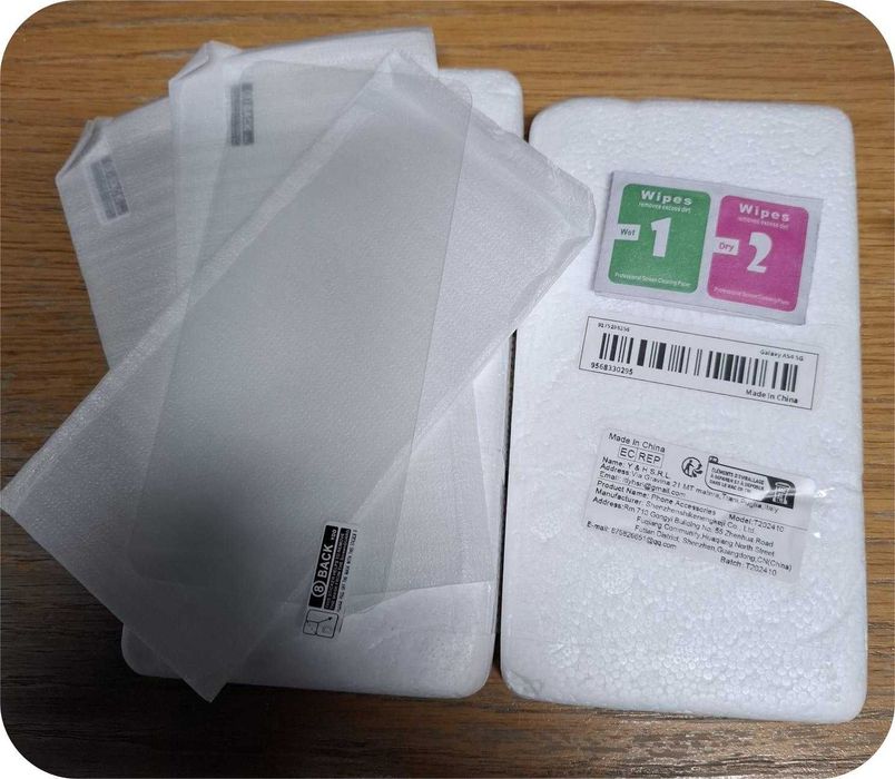 3 protetores de display para Samsung A54 5G