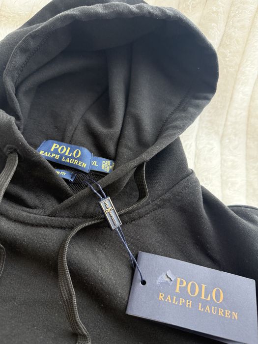 Czarna bluza z haftem miś XL (wypada mniejsza) nowa z metką