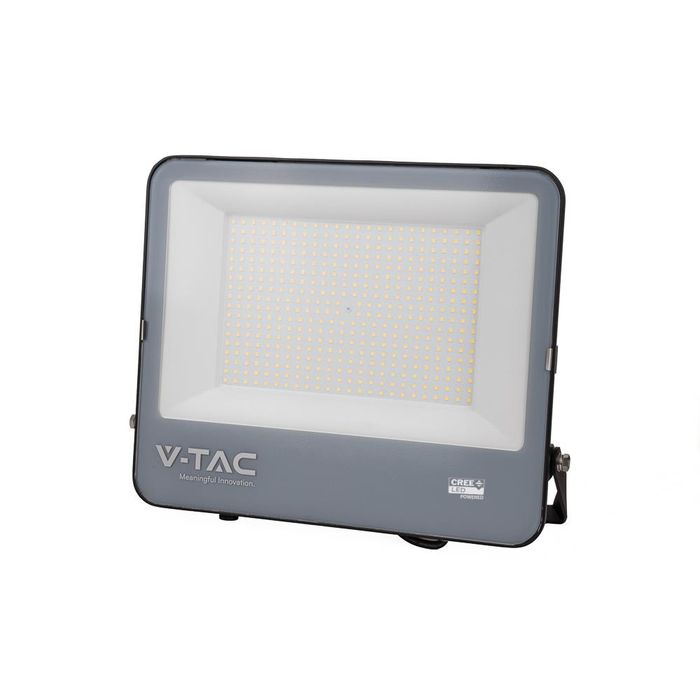 Naświetlacz LED V-tac Cree Chip 200W 185Lm/W Czarny VT-44205 6500K 37000lm 6 Lat Gwarancji Wyposażenie Wnętrz