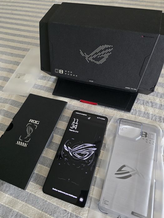 Gaming Asus Rog Phone 8 Pro 16/512GB e 7 + Cooler. Troca/retoma.Fatura