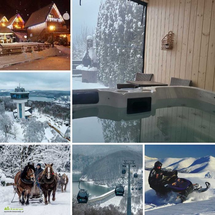 Domki Centrum Soliny 150m do Zapory i PKL/Ferie Dom z Jacuzzi wiejski